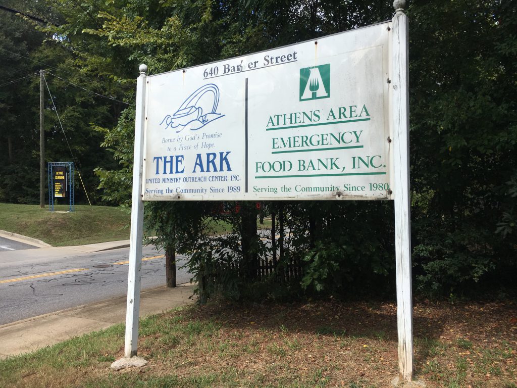 The Athens Area Emergency Food Bank is located on 640 Barber St. and is open from 9 a.m. to 1 p.m. Monday through Friday